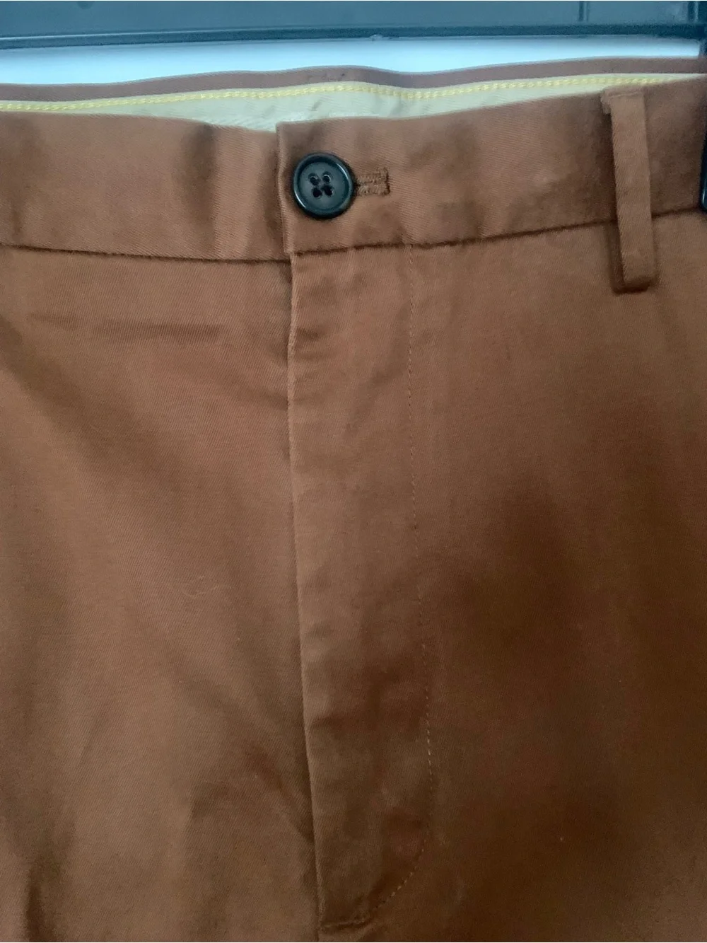 Banana Republic Men's “Dawson” Chinos in Potters Clay Size 36/34